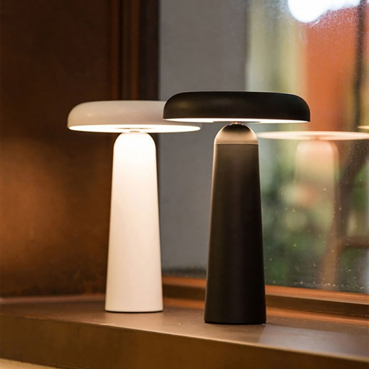 LED Portable Mushroom Table Lamp