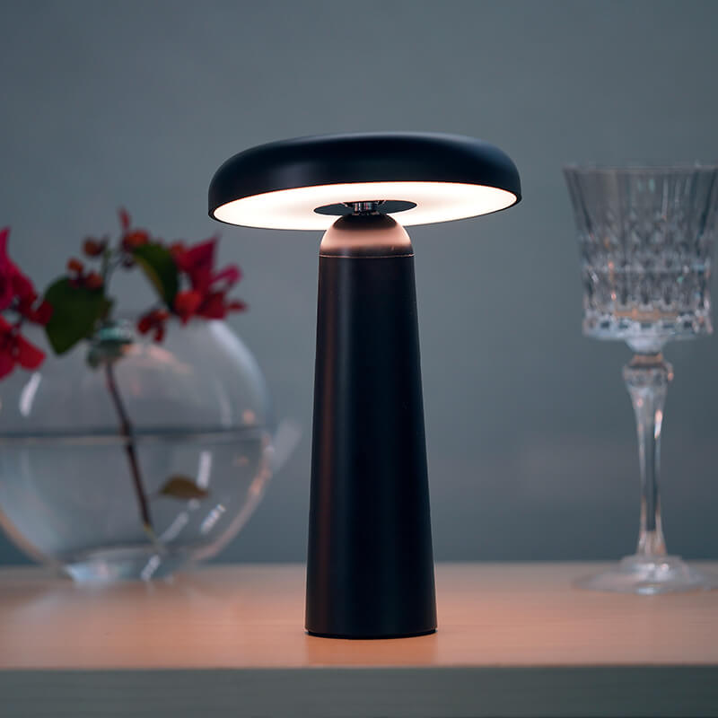 LED Portable Mushroom Table Lamp