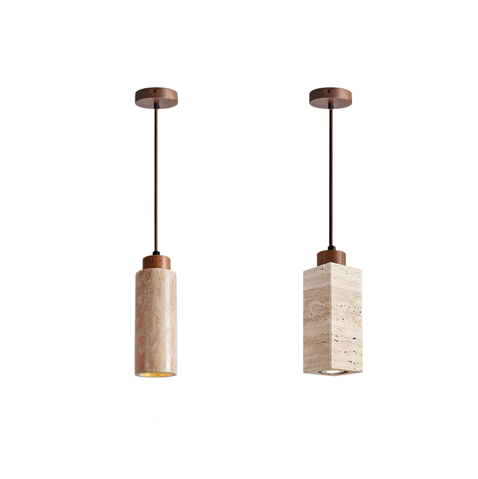 WOW Solvara Travertine Pendant Lamp