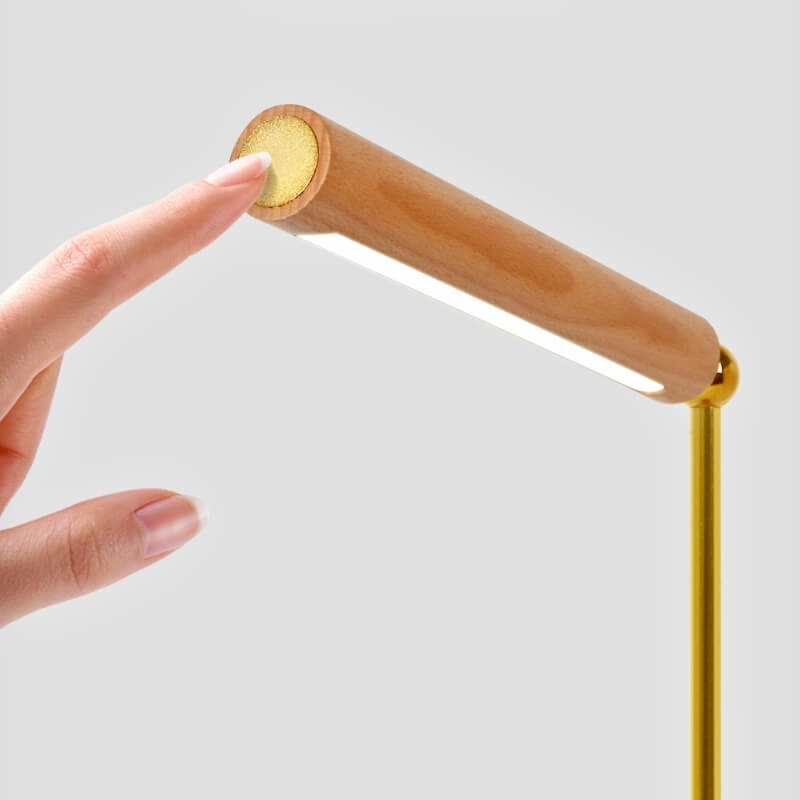 Magnetic LED Wooden Table Lamp