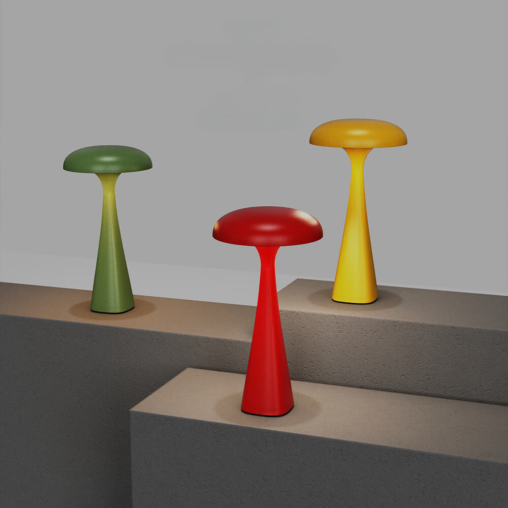 LED Wireless Mushroom Table Lamp