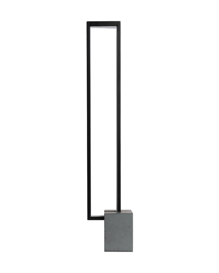 WOW Rectangular LED Marble Floor Lamp-wow7039