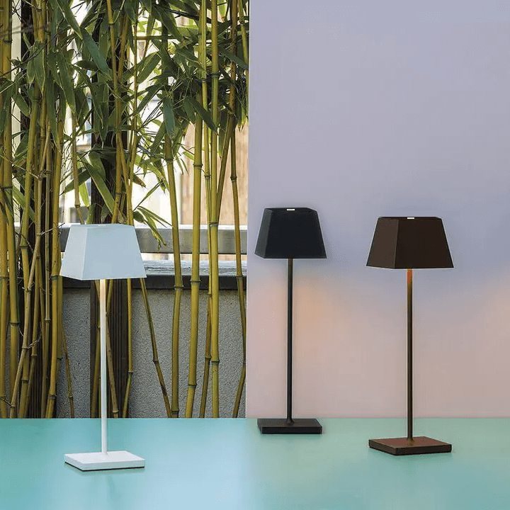 Rechargeable Dimmable Cordless Metal Table Lamp