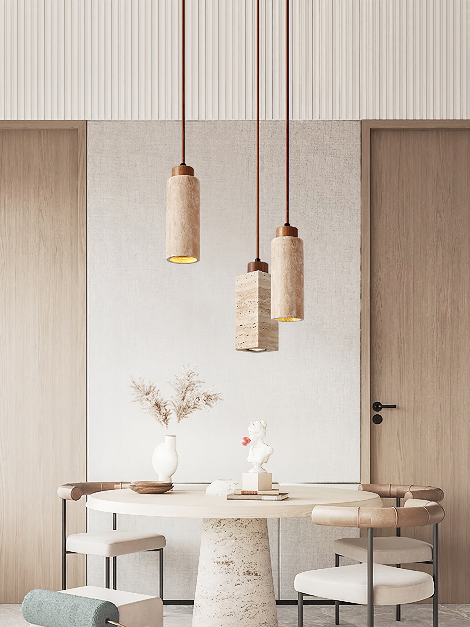WOW Solvara Travertine Pendant Lamp