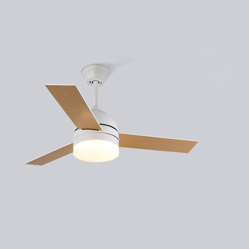 WOW 3 Wood Blade Ceiling Fan Lamp-wow5001