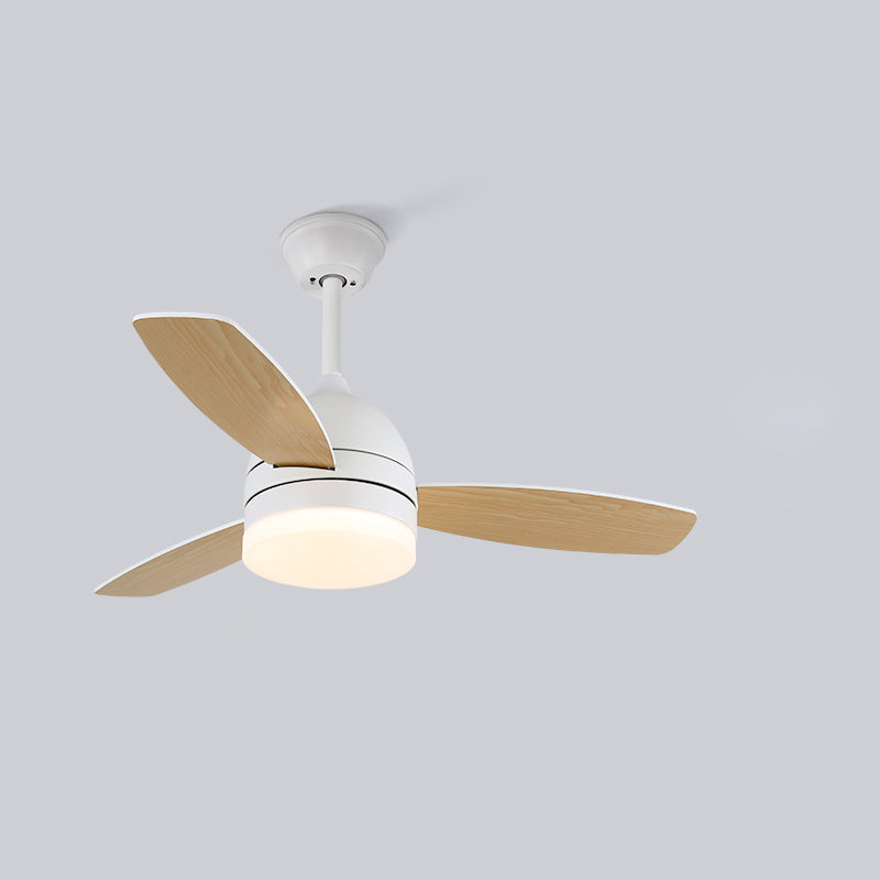 WOW 3 Wood Blade Ceiling Fan Lamp-wow5001