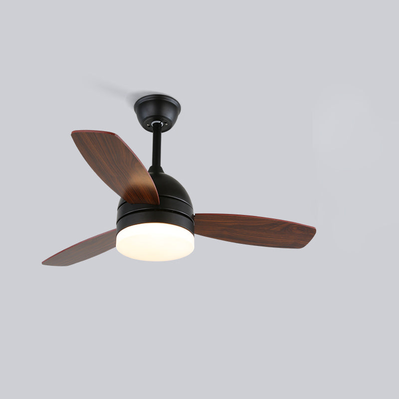 WOW 3 Wood Blade Ceiling Fan Lamp-wow5001