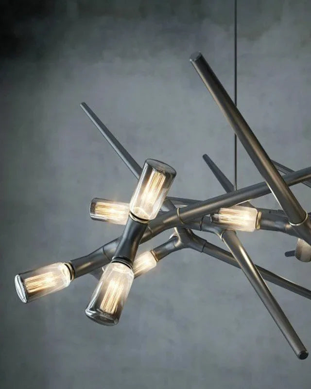 WOW Black Branch Chandelier-wow2672